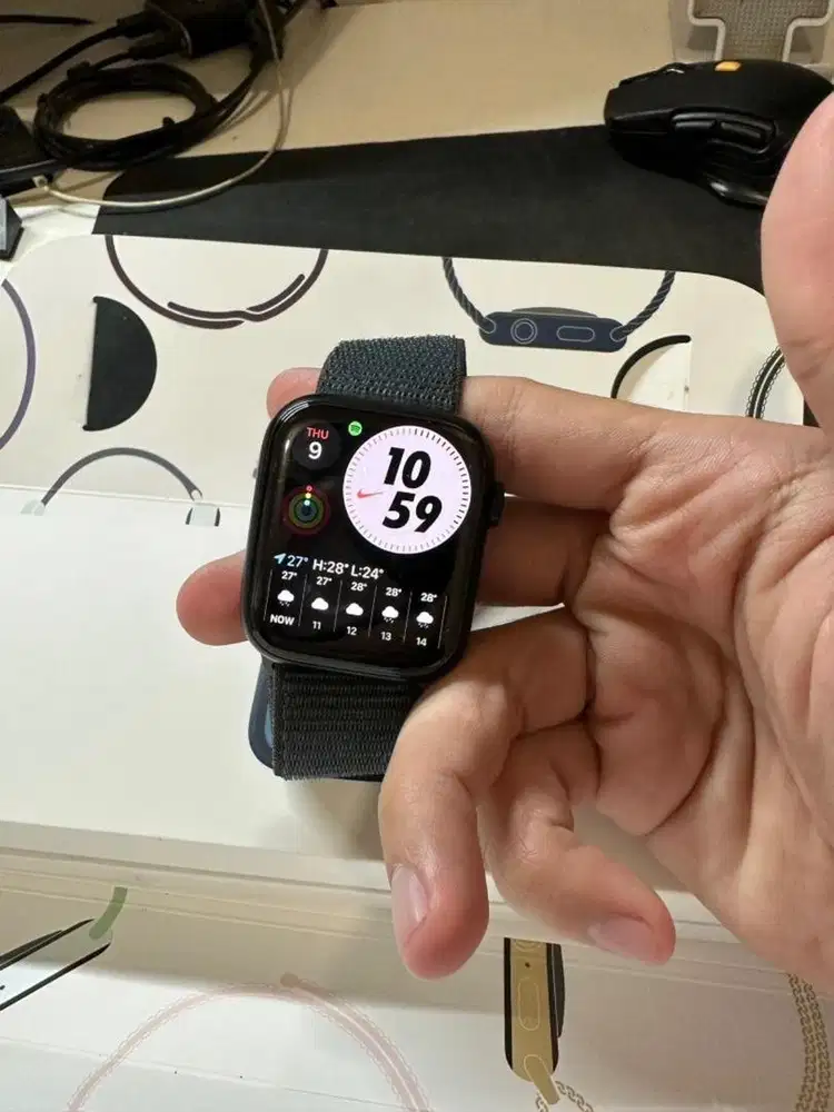 Apple Watch Series 9 45mm Fullset Sport Loop Mulus