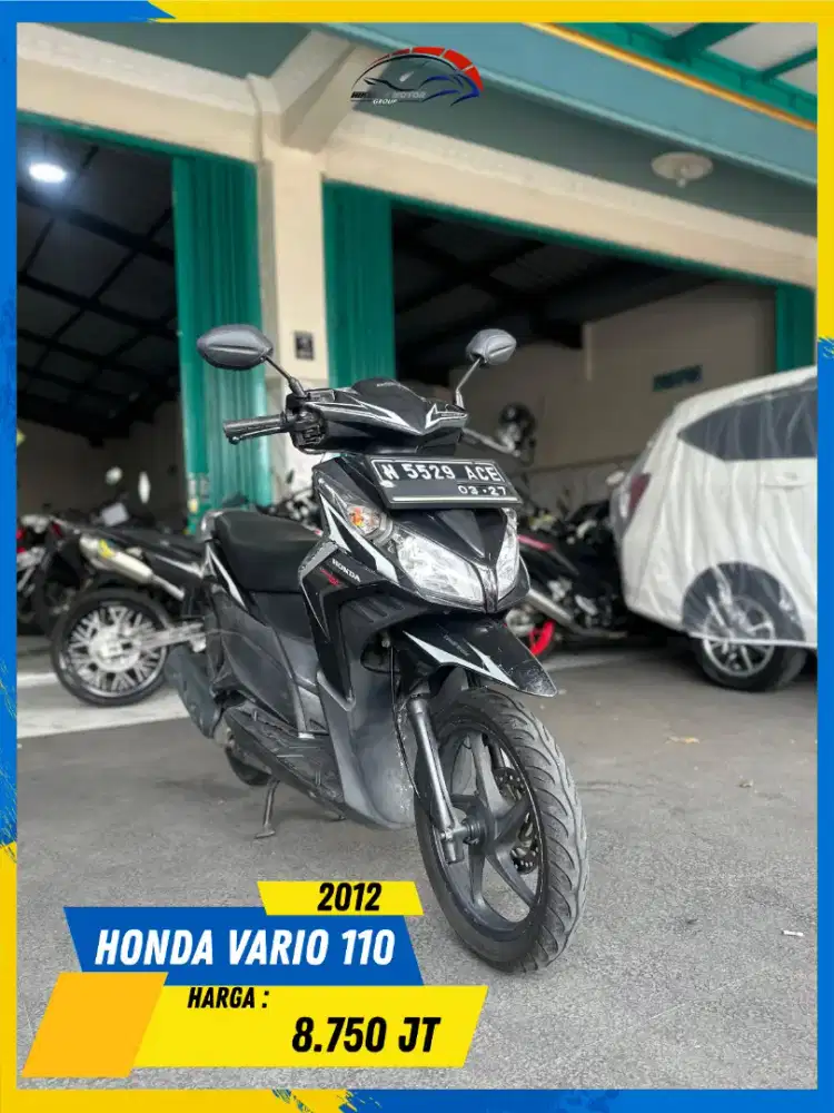 HONDA VARIO 110 2012 NDANG GASS MASZEHH HIKMAH MOTOR KEPUH MALANG