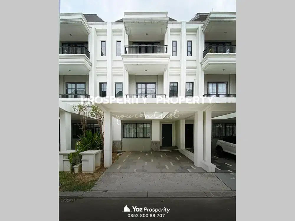 Rumah Murah Brand New 3 Lantai di Cluster Sutera Winona Alam Sutera Tangerang