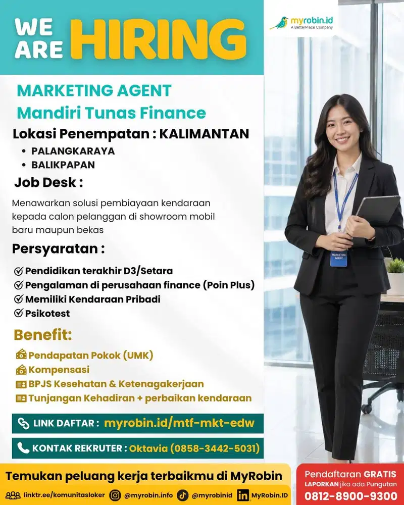 LOWONGAN MANDIRI TUNAS FINACE