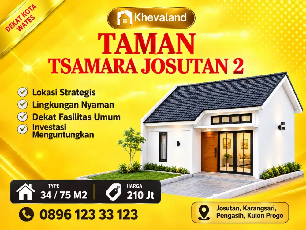 rumah di pengasih kulon progo