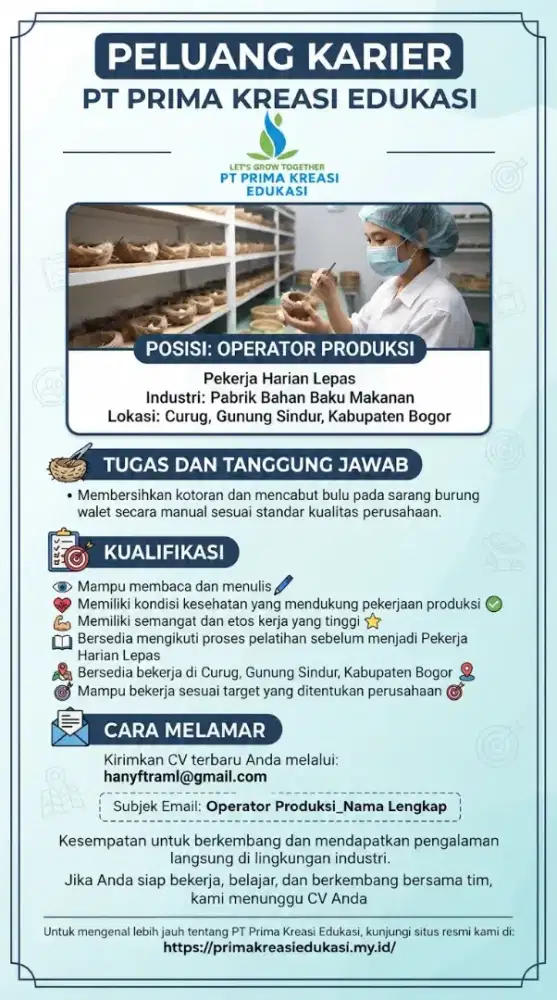 Operator Produksi