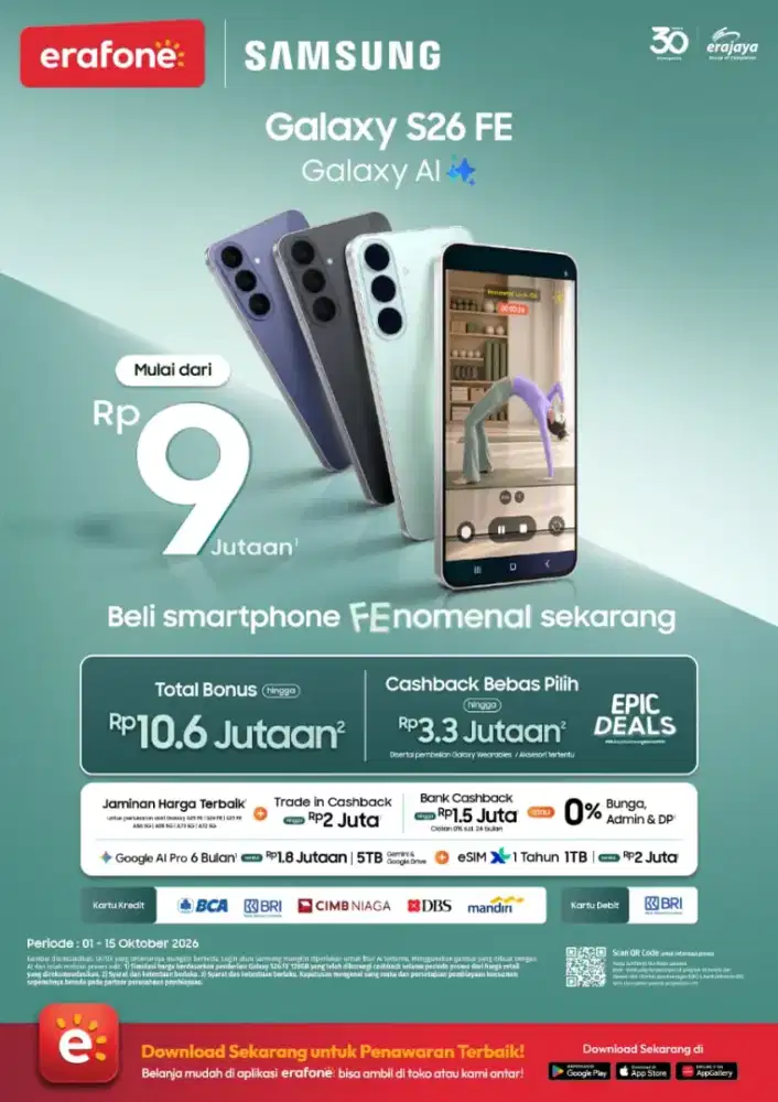 SAMSUNV GALAXY S26FE NEW PRODUK