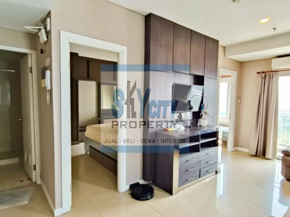 2 BR HUK FULL FURNISHED SIAP HUNI METRO PARK RESIDENCE DISEWAKAN