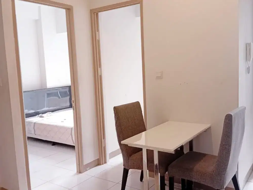 Disewakan Apartemen Tokyo Riverside PIK 2, 36m², 2BR, Full Furnished, 2 AC