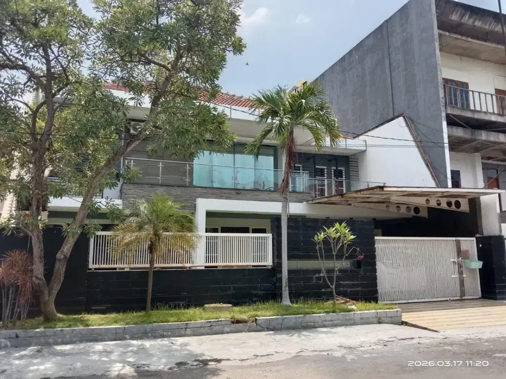 Termurah Rumah Mewah 2lt  di Dharmahusada Permai jalan kaki ke Galaxy Mall