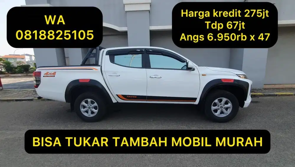 Mitsubishi Triton HDX 2.5 TURBO 4x4 Manual 2021 ALL NEW TRITON