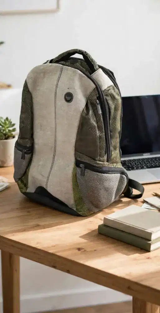 Tas Ransel Laptop 15 Inch Bekas - Muatan Banyak, Kondisi Layak Pakai