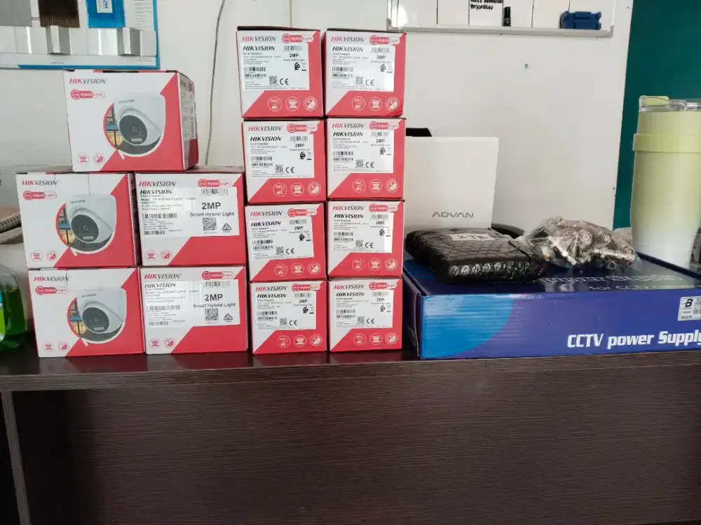 READY KAMERA CCTV HIKVISION PAKETAN SESUAI KEBUTUHAN HINGGA 32 KAMERA