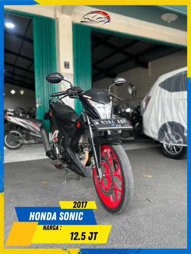 HONDA SONIC 2017 BARANG ISTIMEWA HIKMAH MOTOR KEPUH MALANG