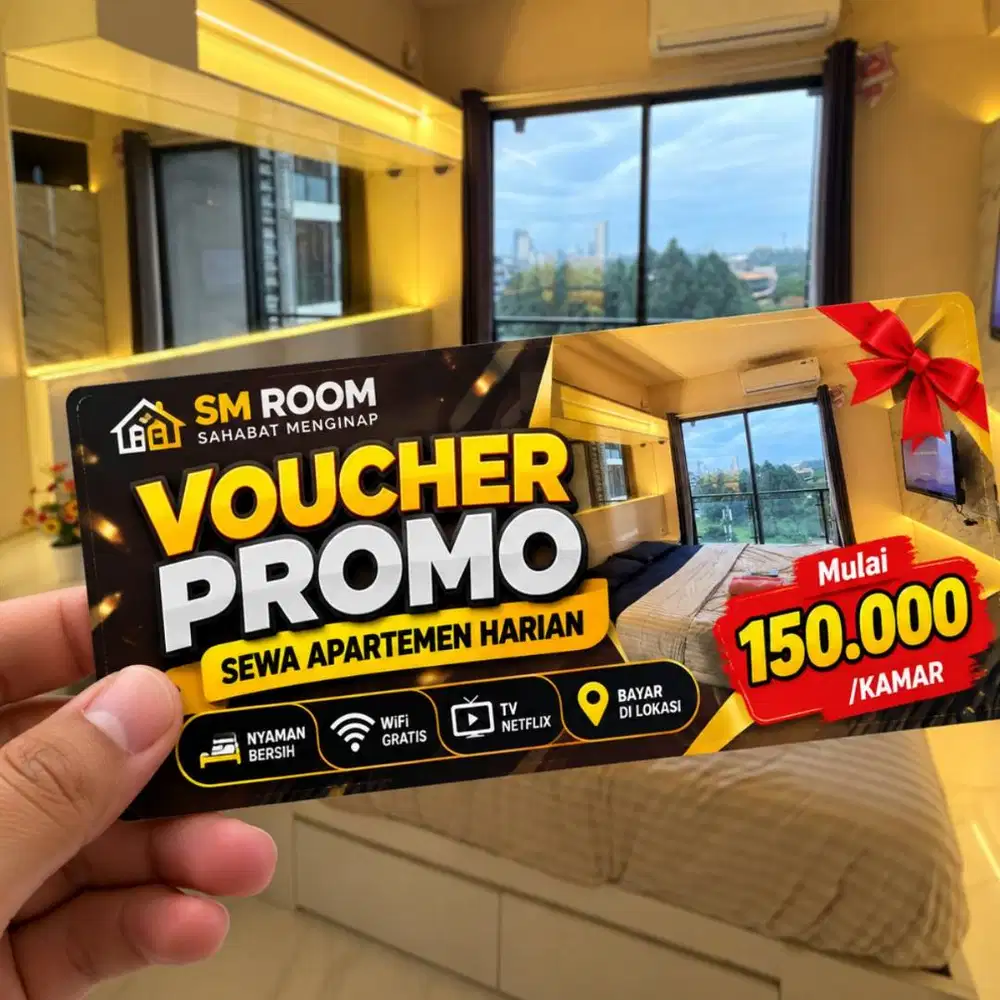 Voucher gratis sewa penginapan