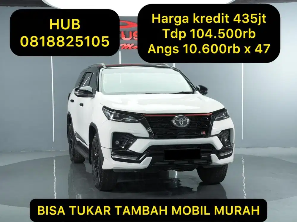 Toyota Fortuner 2,4 VRZ Tetradrive 4x4 Tipe G Diesel AT Putih NIK 2021