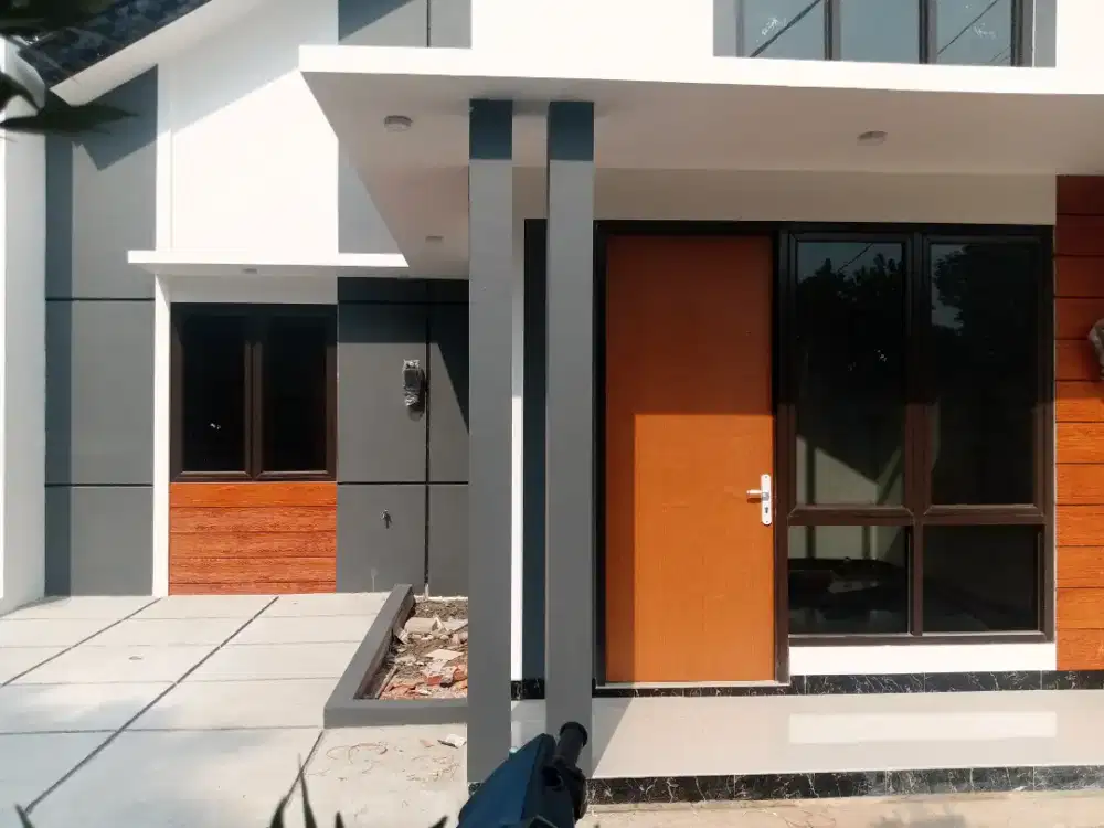 Dijual rumah baru pinggir jalan akses mobil 2KT+1KM sudah SHM,siap BN