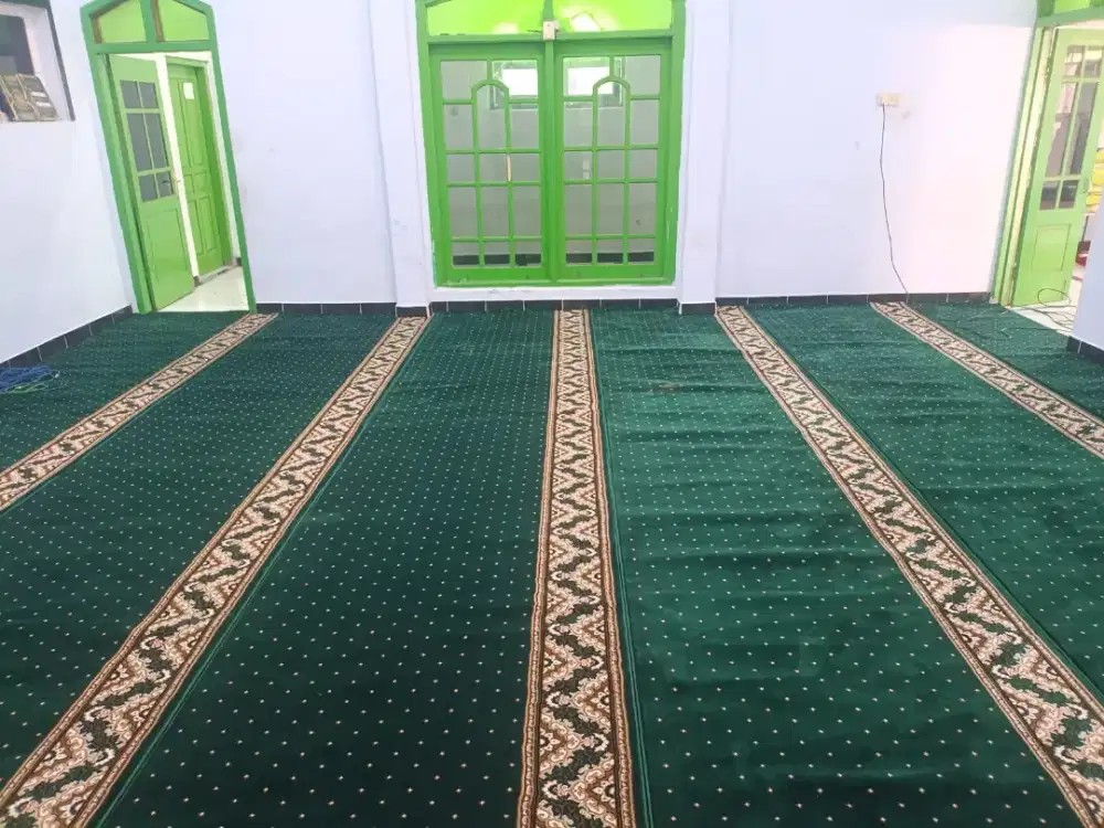 JUAL KARPET MASJID SEMI IMPORT TEBAL HARGA GROSIR