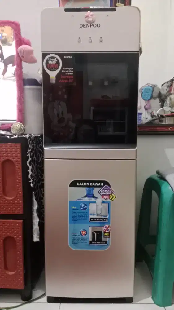 D jual dispenser denpo tipe W190. Panas normal dingin msh mulus