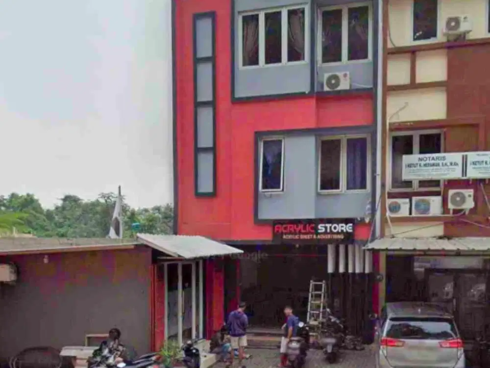 ruko bsd serpong de latinos green murah 3 lantai