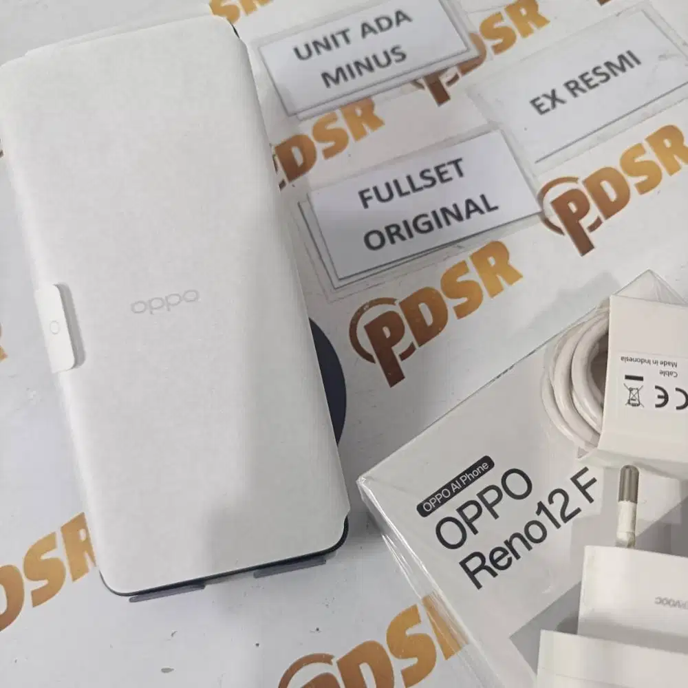 OPPO RENO 12 F 5G FULLSET ORIGINAL 8/256GB GREEN EX RESMI (Minus LCD)