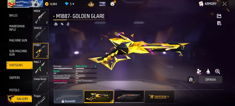 SG Golden | SG Panjang Incubator | XM8 Incubator | Vault Otw 50