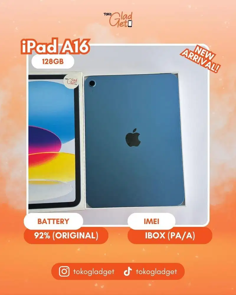 iPad Gen 11 (A16) 128 Gb ex IBOX