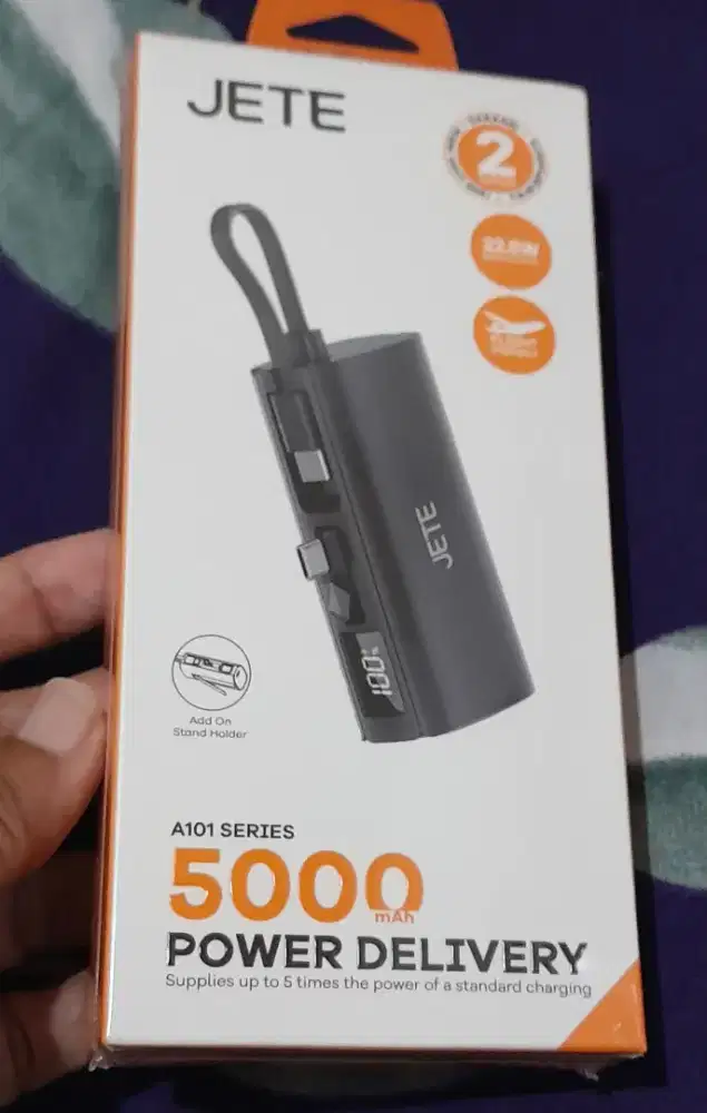 Power bank JETE 22.5W