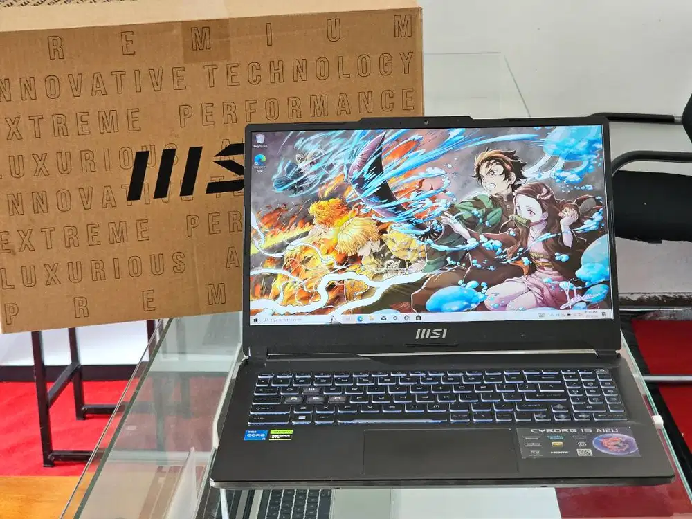 MSI Cyborg 15 A12UCX Intel Core i5 Gen 12 Ram 8 GB SSD 512 GB Nvidia R