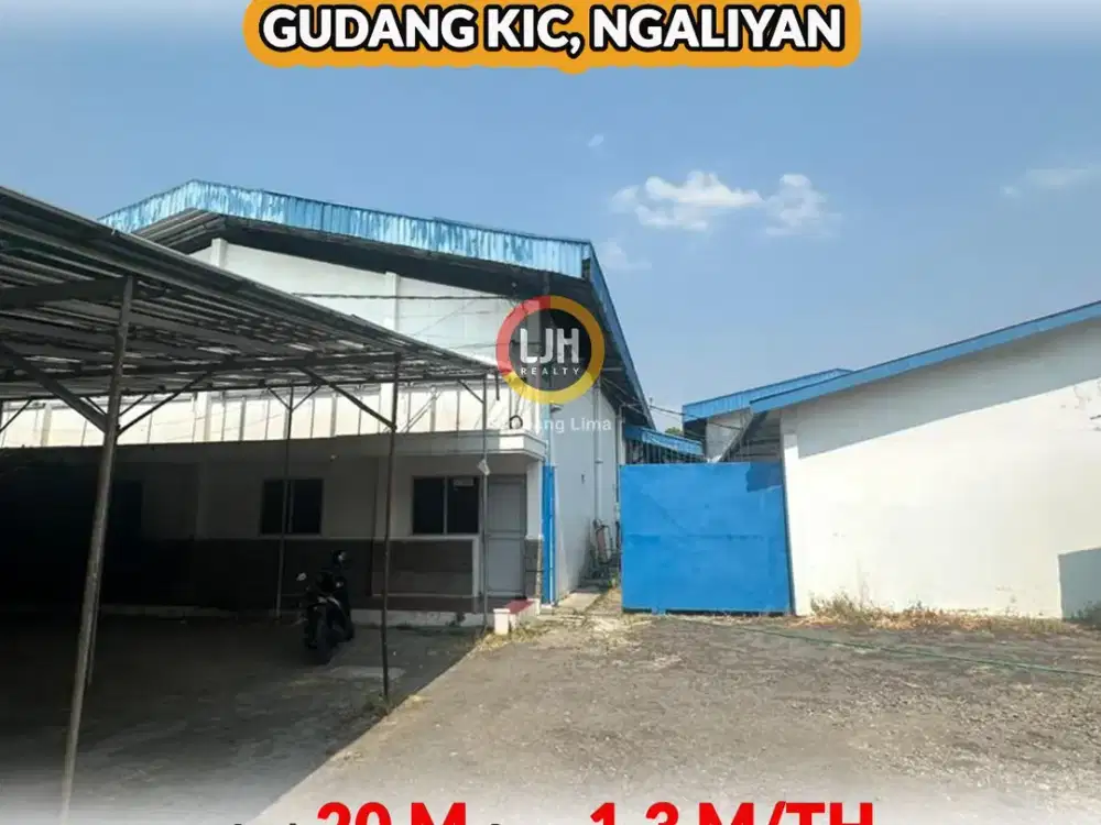 Gudang Siap Pakai LT 2.200M2, KIC, Ngaliyan