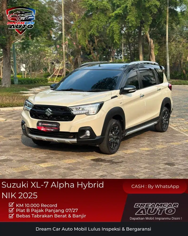 [ LOW KM 10rb ] Suzuki XL7 Alpha Hybrid Two Tone 2025 non kuro Beta
