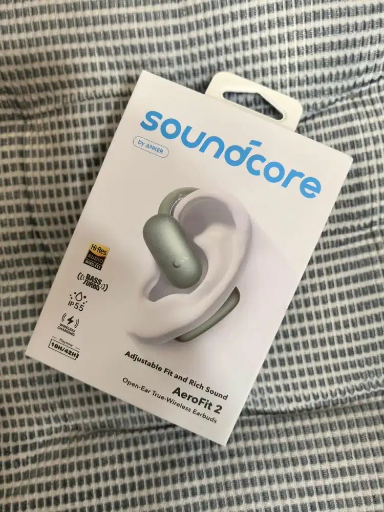 Soundcore by Anker AeroFit 2 OWS Hi-Res, segel resmi