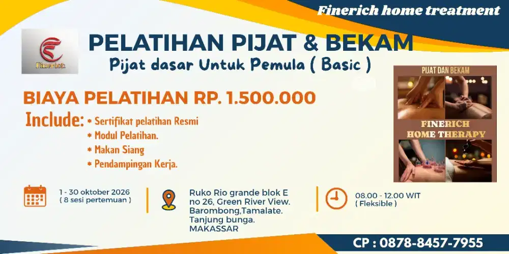 Pelatihan pijat dan Bekam