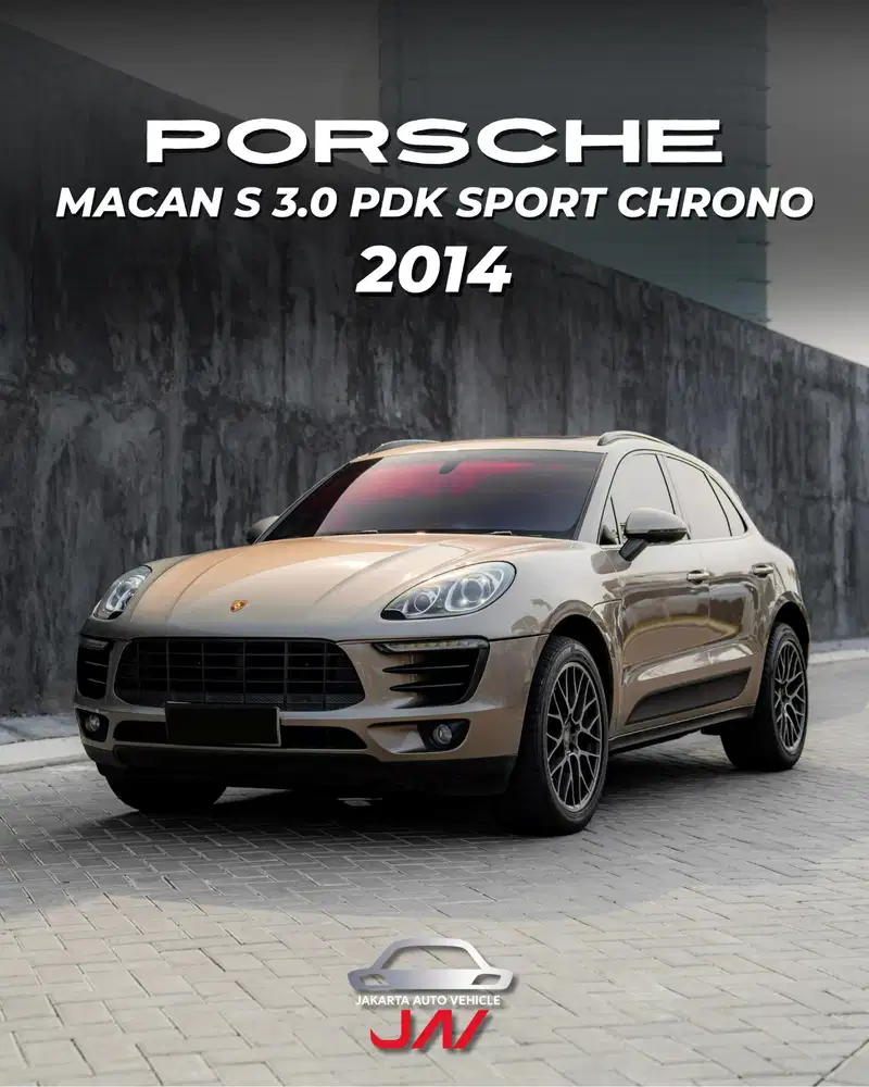 PORSCHE MACAN S 3.0 PDK SPORT CHRONO 2014 / MINT CONDITION / LIKE NEW