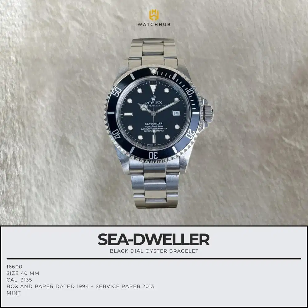 Rolex Sea-dweller 16600