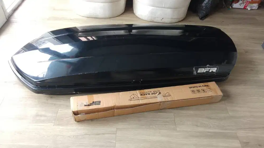 Roofbox dan Crossbar BFR Mobil Flush Rail 700L (Second)