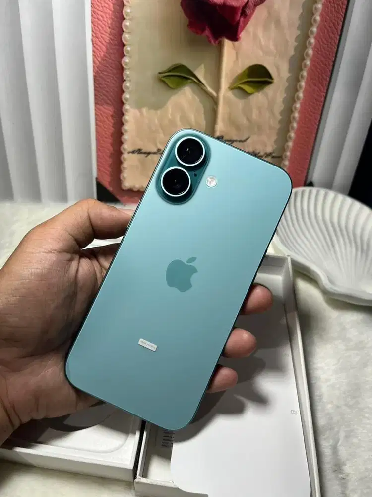 iPhone 16 128GB Teal Resmi Indonesia