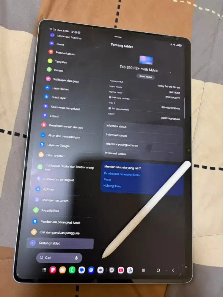 Samsung Tab10 FE+ 5G