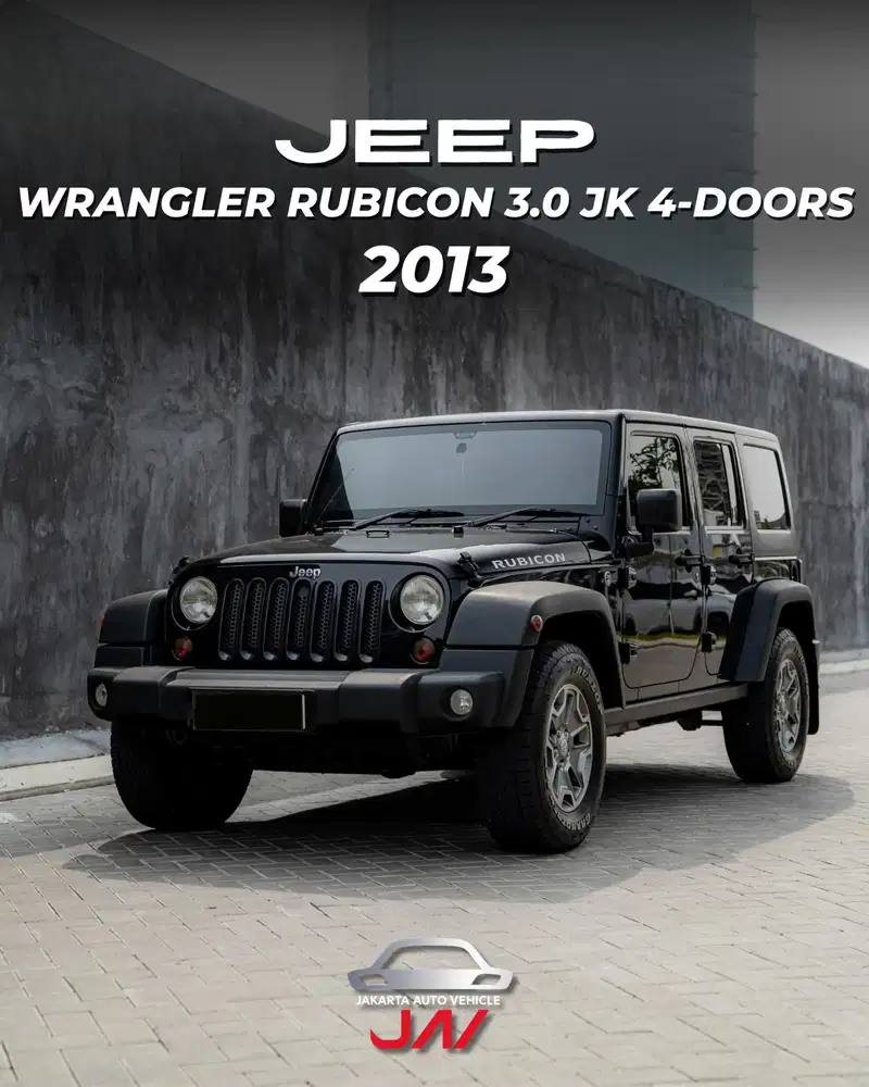 JEEP WRANGLER RUBICON 3.0 JK 4 DOORS 2013 / MINT CONDITION / LOW ODO