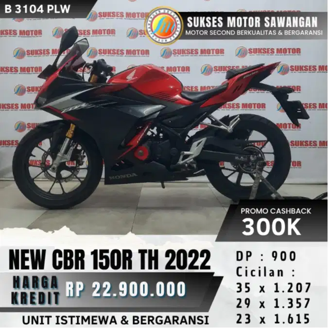 CASH KREDIT HONDA NEW CBR 150R TH 2022 CBR 150 R UNIT MULUS BERGARANSI