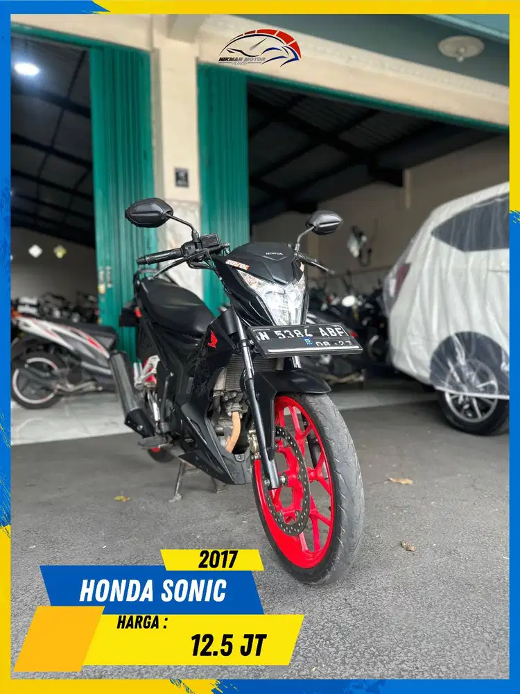 HONDA SONIC 2017 SIAP ANGKUT MASZEHH HIKMAH MOTOR KEPUH