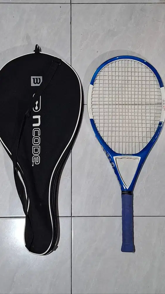 WTS RAKET TENNIS WILSON N CODE 110 BLUE