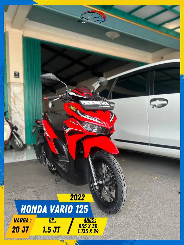 HONDA VARIO 125 2022 MESIN MANTEP BOSKUU HIKMAH MOTOR KEPUH