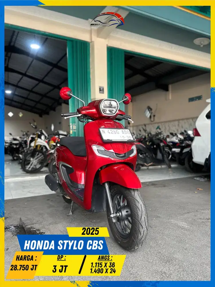 HONDA STYLO CBS 2025 LIKE NEW POLL MASZEHH HIKMAH MOTOR KEPUH