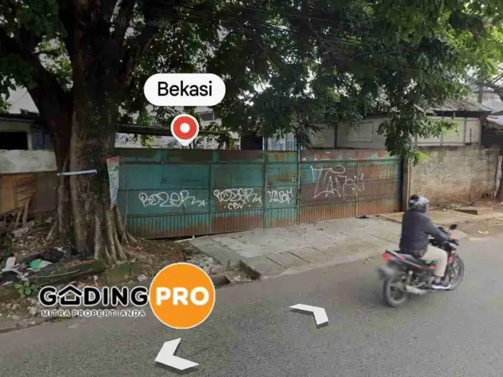 Jalan Raya Jatikramat, Jatimekar, kota Bekasi. Tanah Pinggir Jalan Disewakan