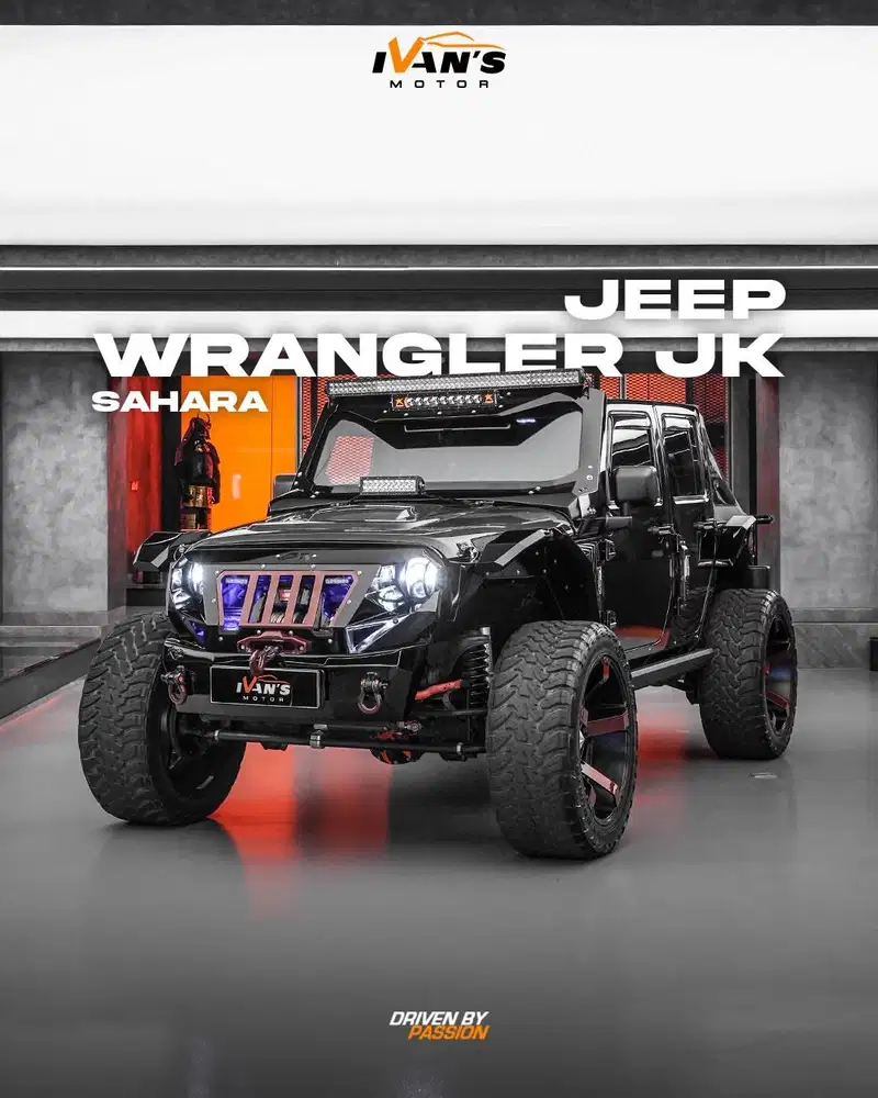 JEEP WRANGLER 3.6 JK SAHARA 2012 Full Modification TERAWAT V6 ISTIMEWA