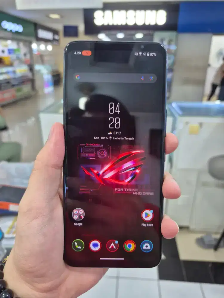 Rog Phone 6 ram 8/256gb fullset