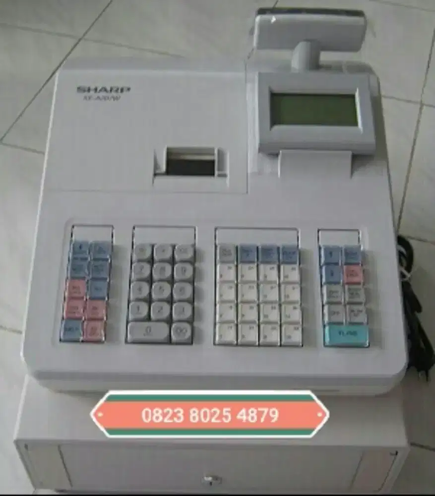 Kasir Sharp XE-207 hitam