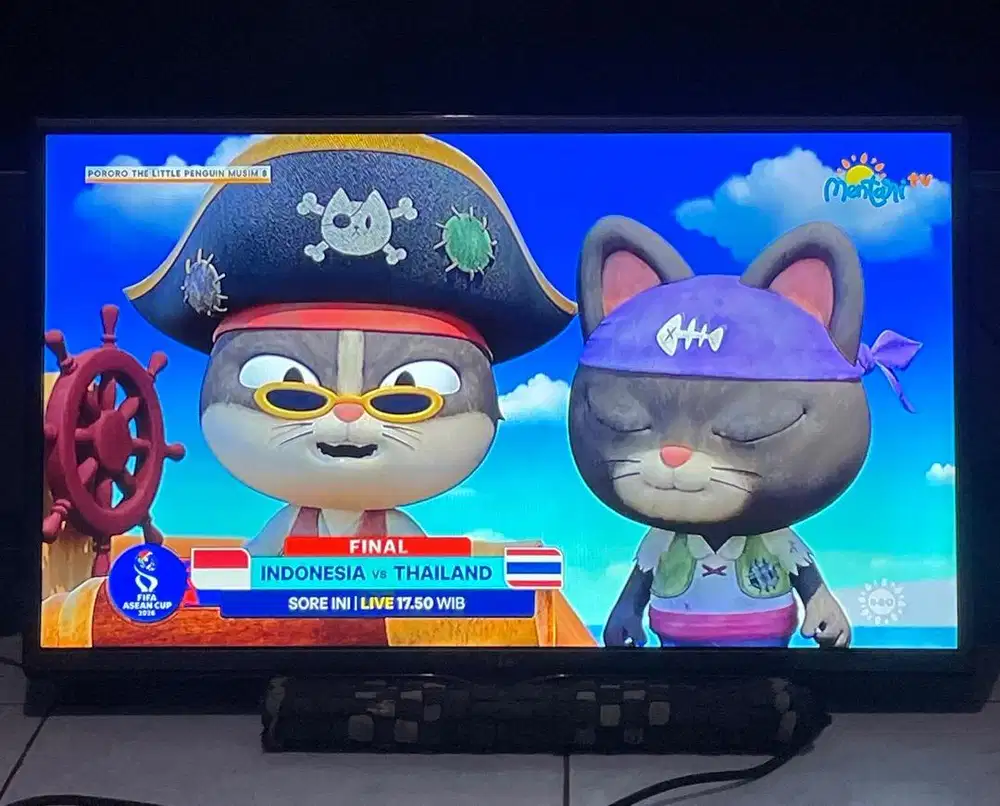 Led lg 32 in analog mulus original, jual tv aja