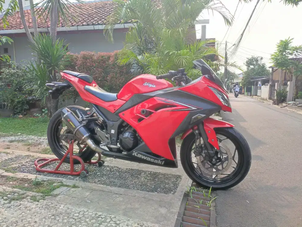 KAWASAKI NINJA FI 250 TAHUN 2016 PAJAK HIDUP PLAT TANGSEL