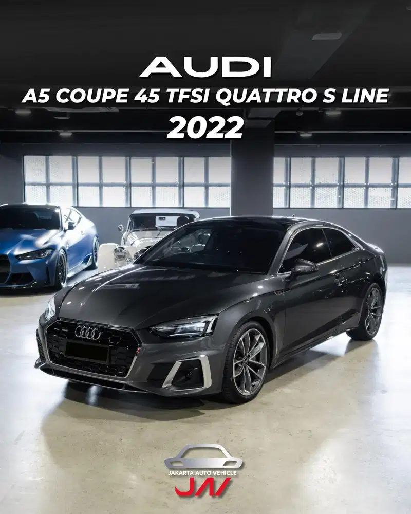 AUDI A5 COUPE 45 TFSI QUATTRO S LINE 2022 / LOW ODO / MINT CONDITION