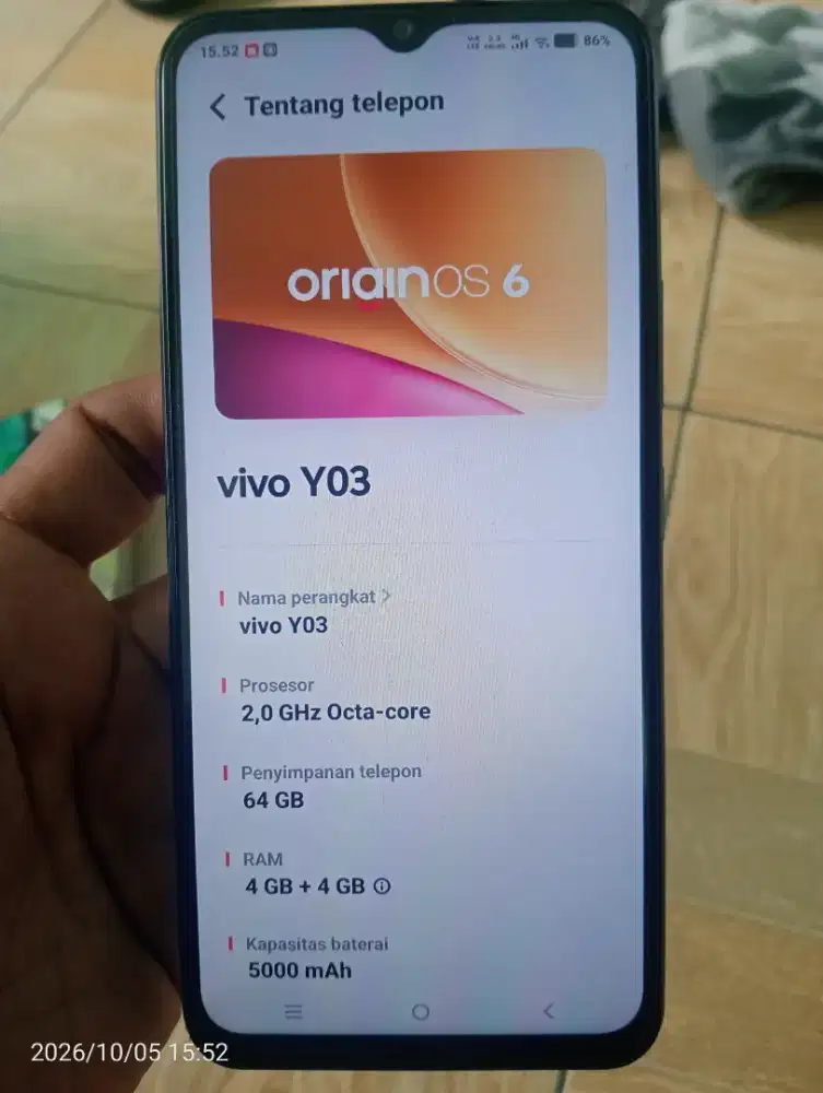 Vivo y03 like new