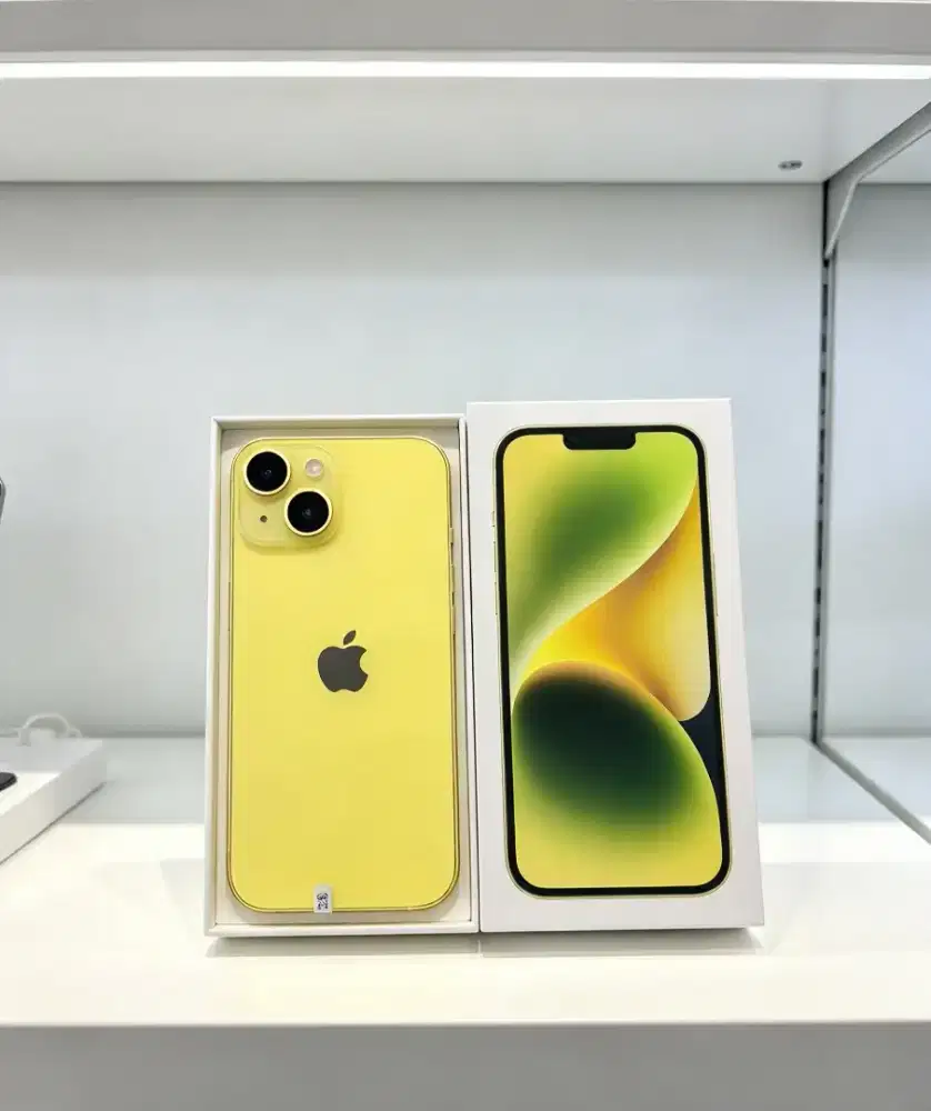 Iphone 14 128 all operator like new yellow