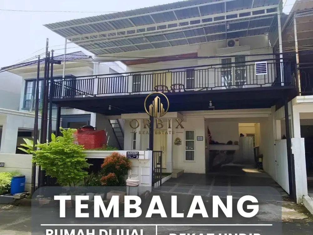 Rumah Mewah 2 Lantai Siap Huni di Mangunharjo Tembalang